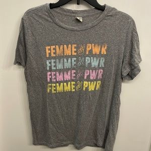 Vintage cotton blend tee